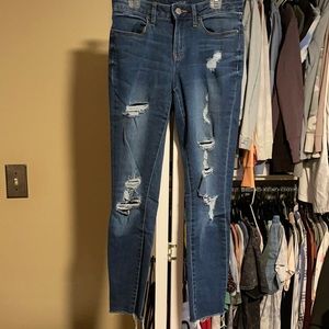 A.N.A. Dark wash jeggings. Size 27 or 4.